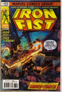 LOT OF 10 COPIES OF IRON FIST 73 LENTICULAR EDITION (IRON FIST 14 HOMAGE) | 2017