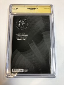 Batman Black & White (2021) # 1 (CGC SS 9.8) Signed Tyler Kirkham | Comics Elite