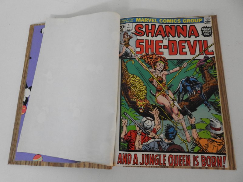 Shanna the She-Devil #1-5 (1972) in One Bound Hardback Volume!!