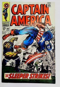 Captain America (1968 series)  #102, Fine+ (Actual scan)