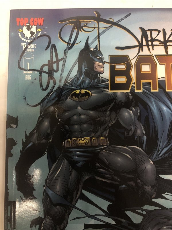 Darkness Batman # 1 (1999) Variant • DC Comics •top Cow• Signed By Scott Lobdell