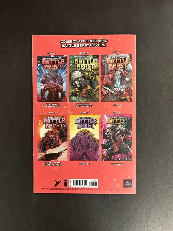 Battle Beast #2 SDCC Exclusive Only 900 NM+ Or Better