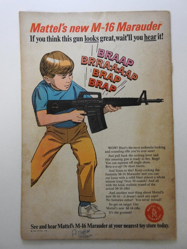 Action Comics #353 (1967) GVG Condition Staple Pop Top