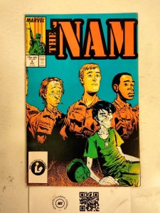 The Nam #9 VF- Marvel Comics comic book 5 JW66