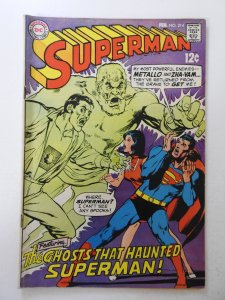 Superman #214 (1969) VG Condition