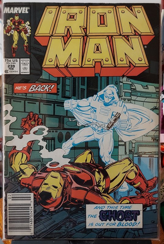 Iron Man #239 (1989)