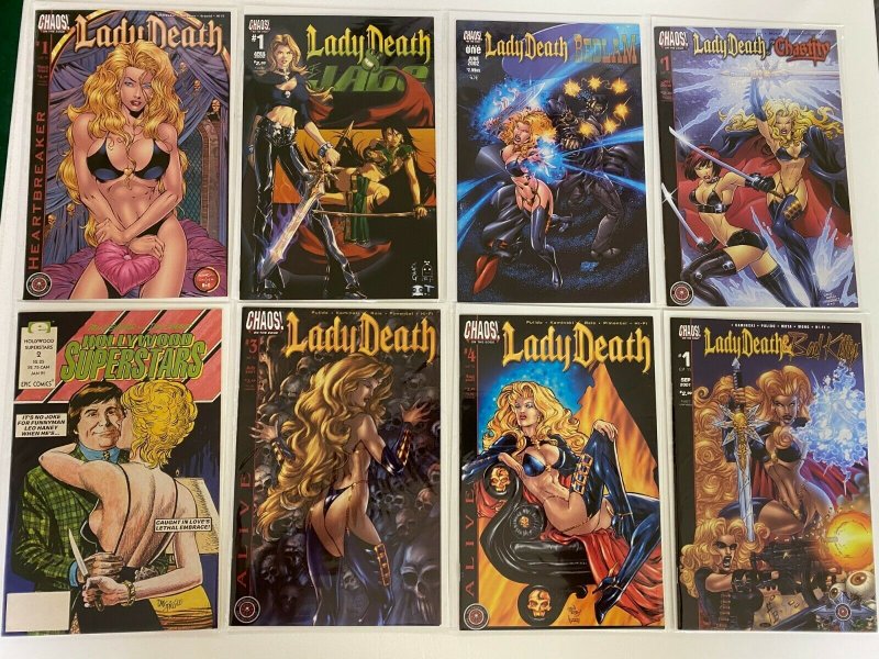 Good-Girl Bad-Girl Comic Lot Chaos Comics 43 Different Books AVG 8.0 VF