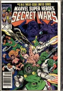 Marvel Super Heroes Secret Wars #6 (1984) Buckaroo Banzai [Key Issue]