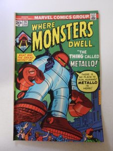 Where Monsters Dwell #26 (1974) FN/VF condition
