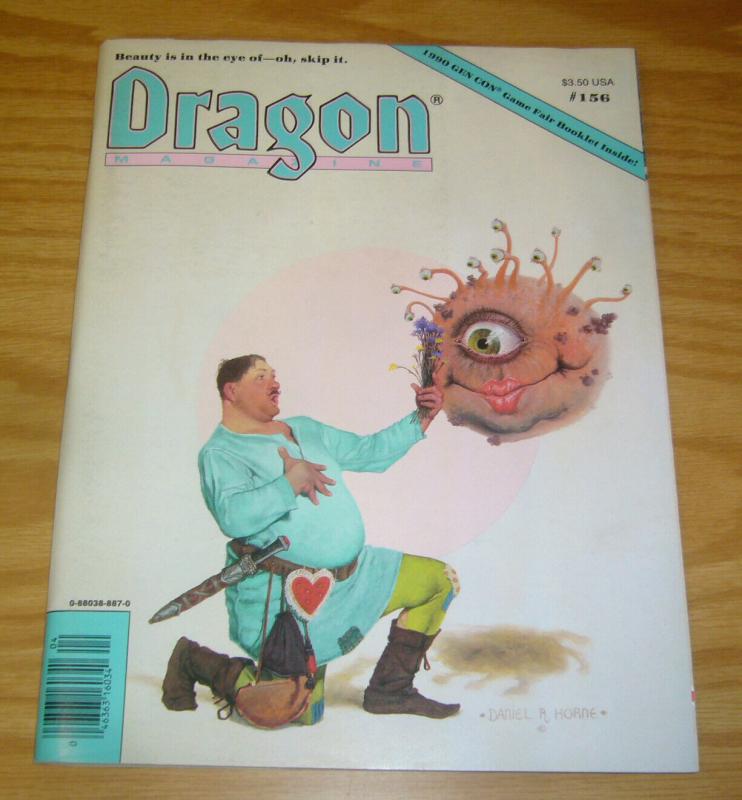 Dragon Magazine #156 FN; TSR | save on shipping - details inside