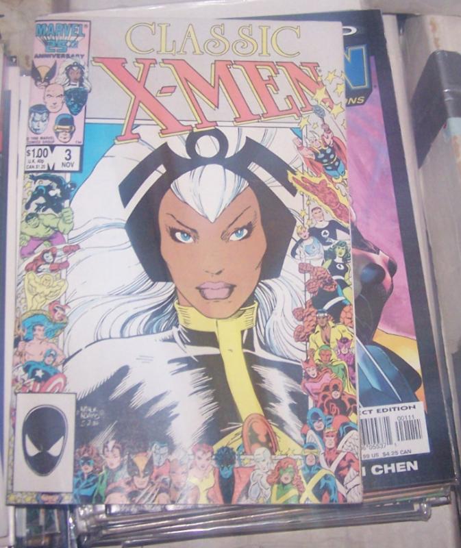 Classic X-Men #3 (Nov 1986, Marvel) REPRINTS X MEN 95+ NEW MATERIAL