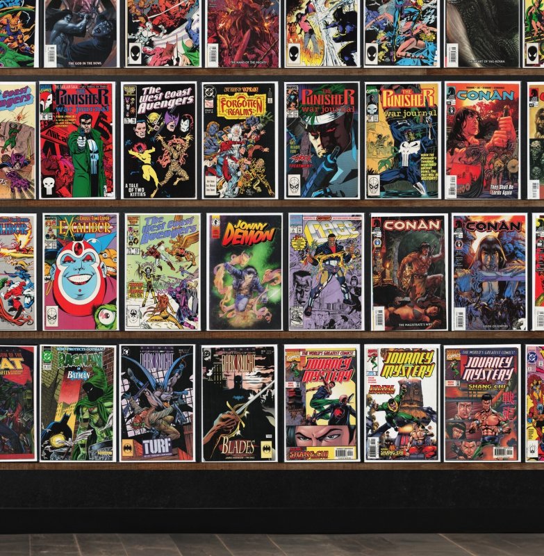 Huge Lot 150+ Comics with Conan, The Defenders, Excalibur & More!