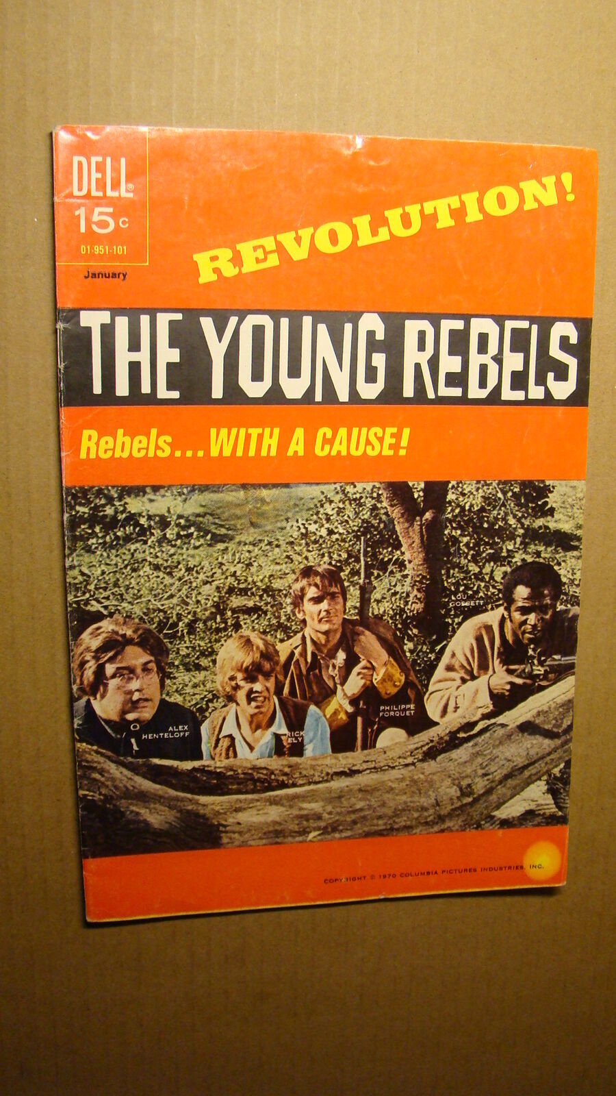 Dell Comics - the Young Rebels 1 *Solid Copy* 1969 Revolutionary WAR