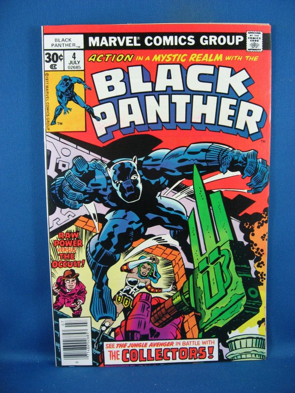 Black Panther #4 (Jul 1977, Marvel) NM- KIRBY