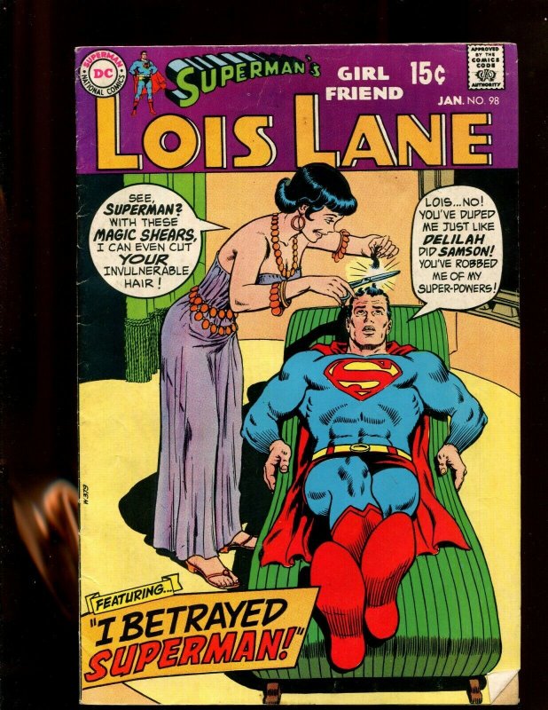 Superman S Girlfriend Lois Lane I Betrayed Superman Comic