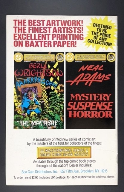 The Masterworks Series of Great Comic Book Artists #2 (1983)