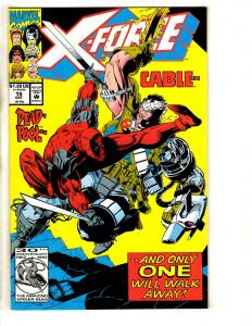 X-Force # 15 NM Marvel Comic Book Deadpool X-Men Domino Cable Shatterstar JD1