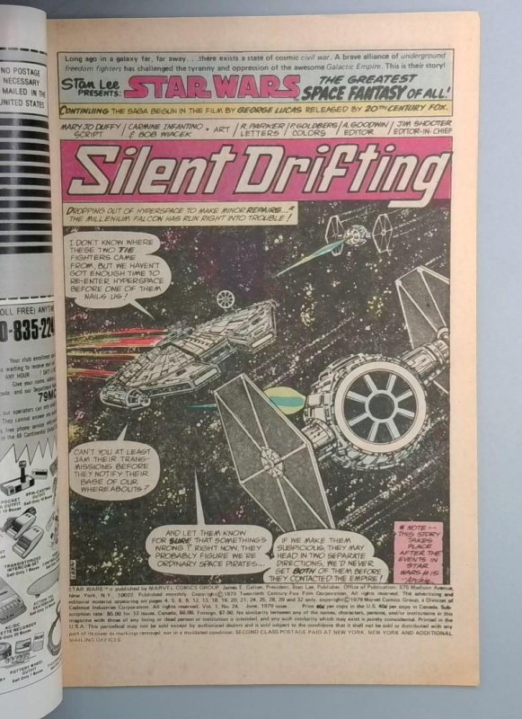 Star Wars #24, Marvel, 1979 SN1
