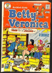 Archie's Girls Betty and Veronica #212 (1973)