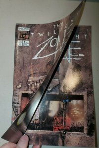 Twilight Zone #1 Now Comics Newsstand DOUBLE COVER RARE ERROR Nov 1990 (VF)