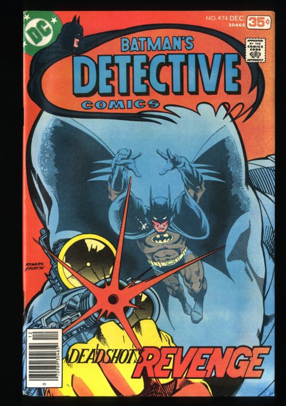 Detective Comics #474 FN- 5.5 Batman Deadshot!