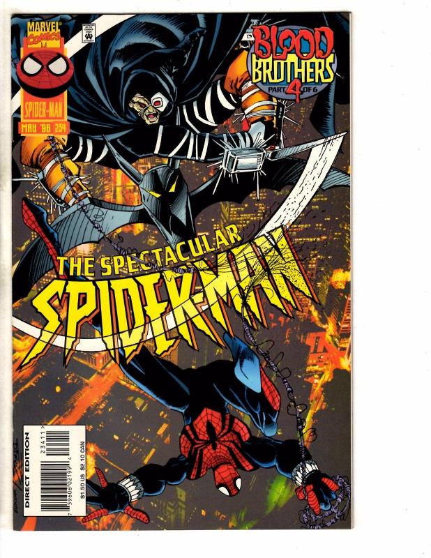 9 Spectacular Spider-Man Comics # 230 231 232 234 235 236 237 238 239 RM4