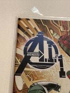 Avengers Comic 1 A.I. Cover A Dustin Weaver First Print 2013 Humphries Araujo 