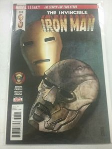 INVINCIBLE IRON MAN #598 (2018) THE SEARCH FOR TONY STARK, MARVEL, NM NW46