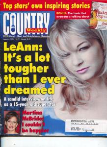 Country Weekly-LeAnn Rimes-Martina McBride-Shania Twain-Aug-1998