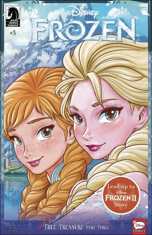 DISNEY FROZEN TRUE TREASURE (2019 DARK HORSE) #3 VARIANT CVR B REN PRESALE-01/08