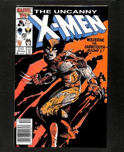 Uncanny X-Men #212 Wolverine Vs. Sabretooth!