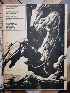 BLACKMARK MARVEL PREVIEW #17 (1979) THE MIND DEMONS Cover By Romas VG+