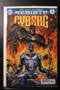 Cyborg #3 Paul Pelletier / Joe Prado Cover (2016)