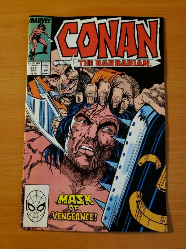 Conan The Barbarian #222 Direct Market Edition ~ NEAR MINT NM ~ 1989 Marvel 