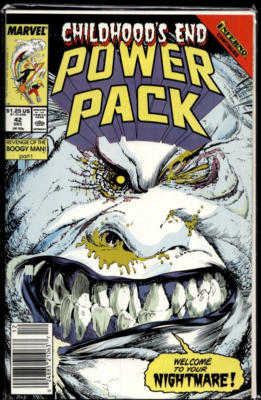 Power Pack #42 (1988) Power Pack