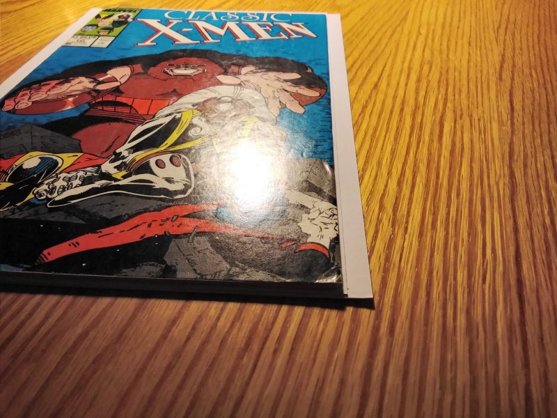 Classic X-Men #10 Newsstand Edition (1987)
