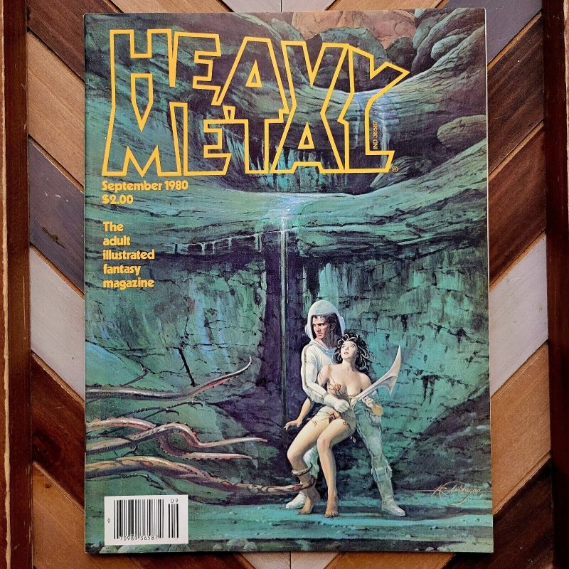 HEAVY METAL Vol.4 #5, 6 (HM 1980) Sharp Set Of 2 FANTASY ART Legendary Creators