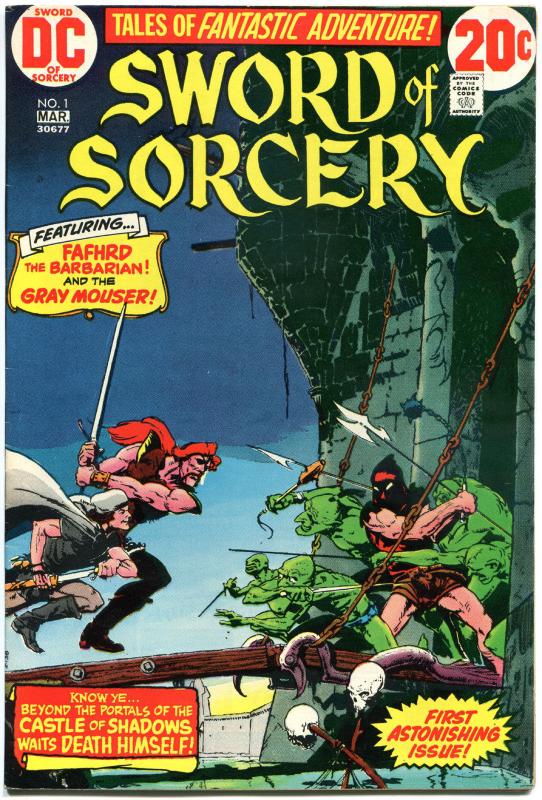 SWORD of SORCERY #1 2 3 4 5, VF+, 1973, 5 issues, more Bronze age in store