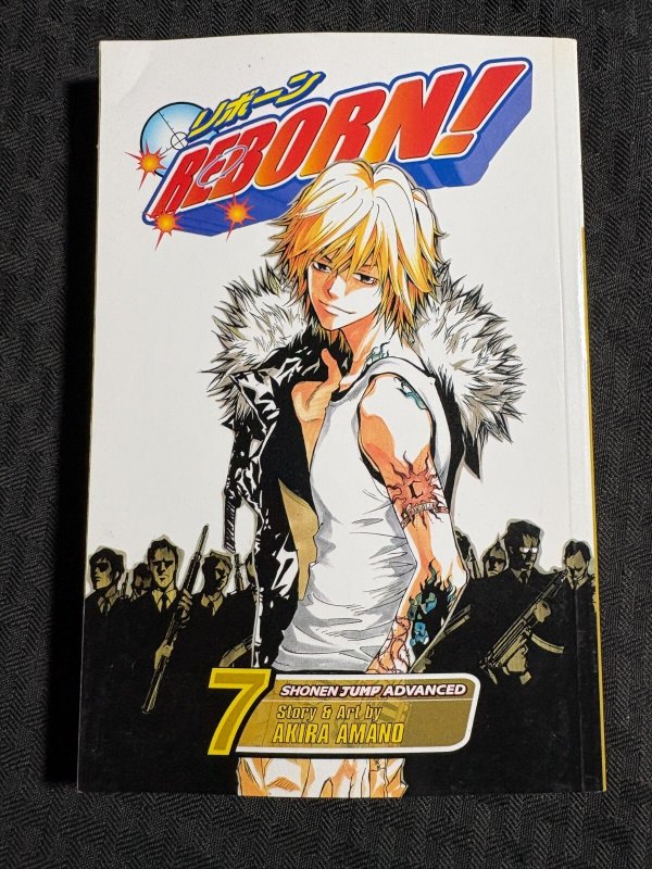 2010 REBORN! Akira Amano Vol. 7 Shonen Jump Advanced SC FN 6.0 2nd Viz / Manga