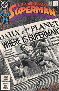 Adventures of Superman (1987) 451-A  FN