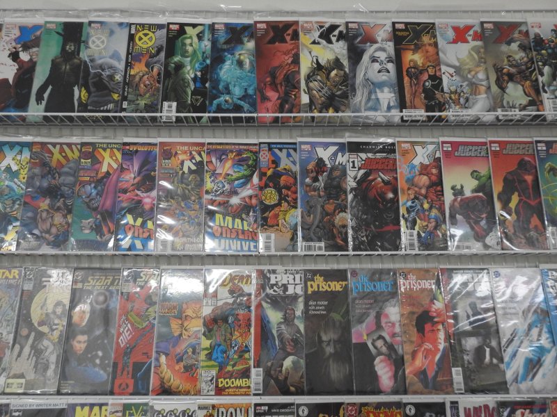 Huge Lot 140+ Comics W/ X-Men, Deadpool, Batman, +More! Avg VF- Condition!