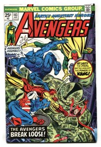 THE AVENGERS #143 comic book 1975-Vision-Cap-coupon out