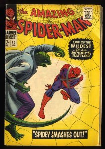 Amazing Spider-Man #45 VG 4.0 Lizard!