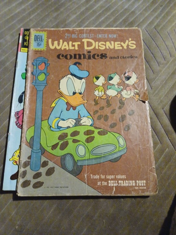 Walt Disney's Comics And Stories 7 Issue Silver Bronze Age Comics Lot Run Set...