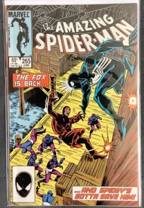 The Amazing Spider-Man #265 (1985, Marvel) 1st App of Silver Sable.  VF/NM