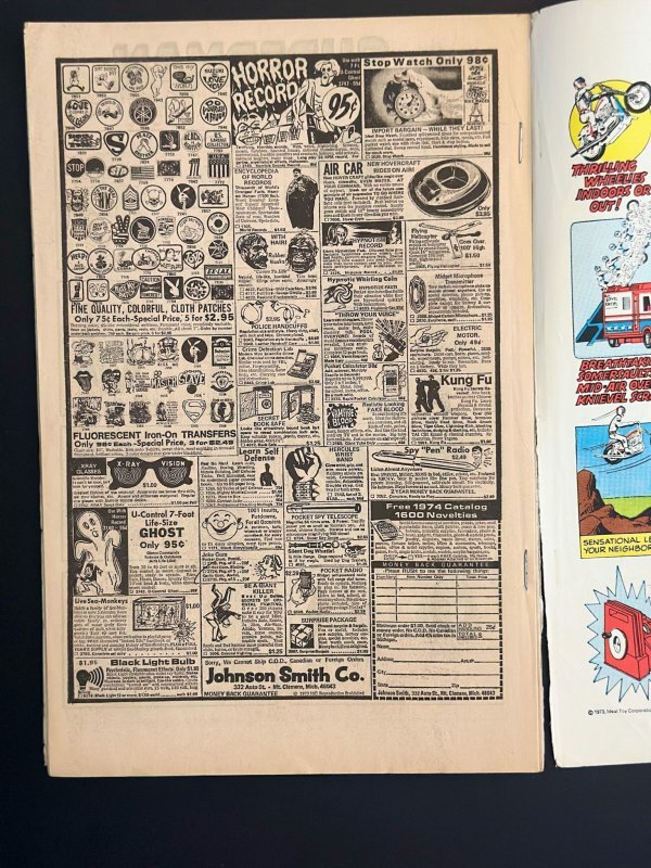 Superman #272 (1974) Half spine split GD+