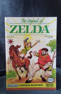 The Legend of Zelda #2 1990 valiant Comic Book