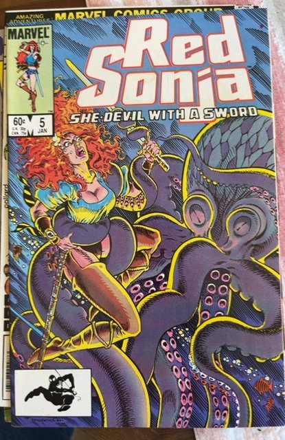 Red Sonja #5 Direct Edition (1985) Red Sonja 