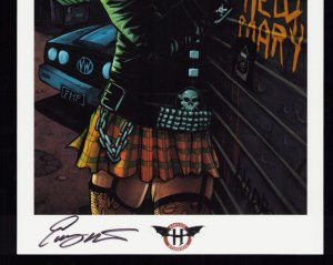 RAZOR By Everette Hartsoe. SIGNED 11 x 17 Print