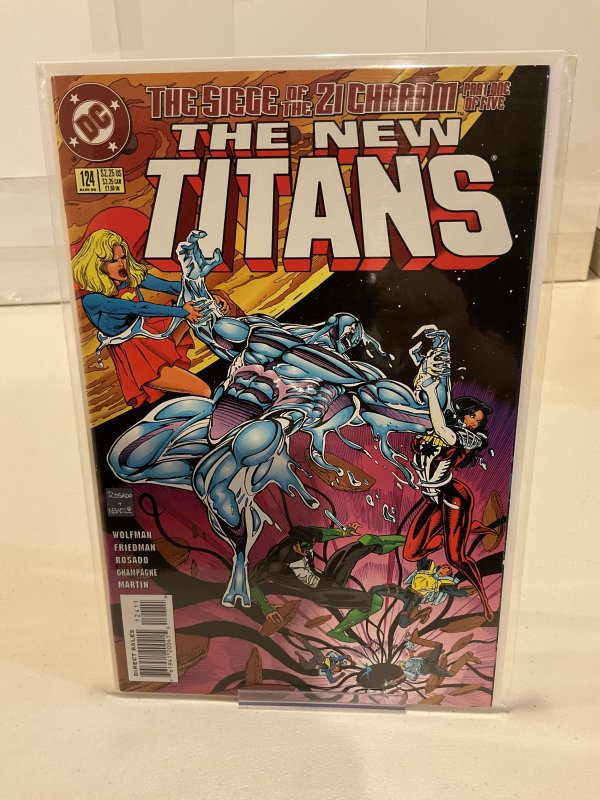 New Titans #124  1995  9.0 (our highest grade)